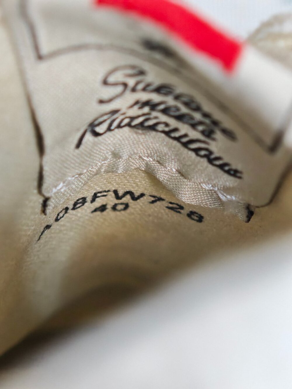 Maison Mihara Yasuhiro MMY White Canvas Low-Top Sneakers, Original Sole - Picture 10 of 10